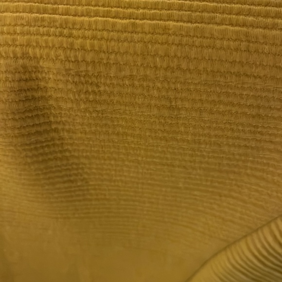 NWOT Alfani Striped Sleeveless Scoop-Neck Top, Goldenrod | 0X (12W) - Picture 3 of 11